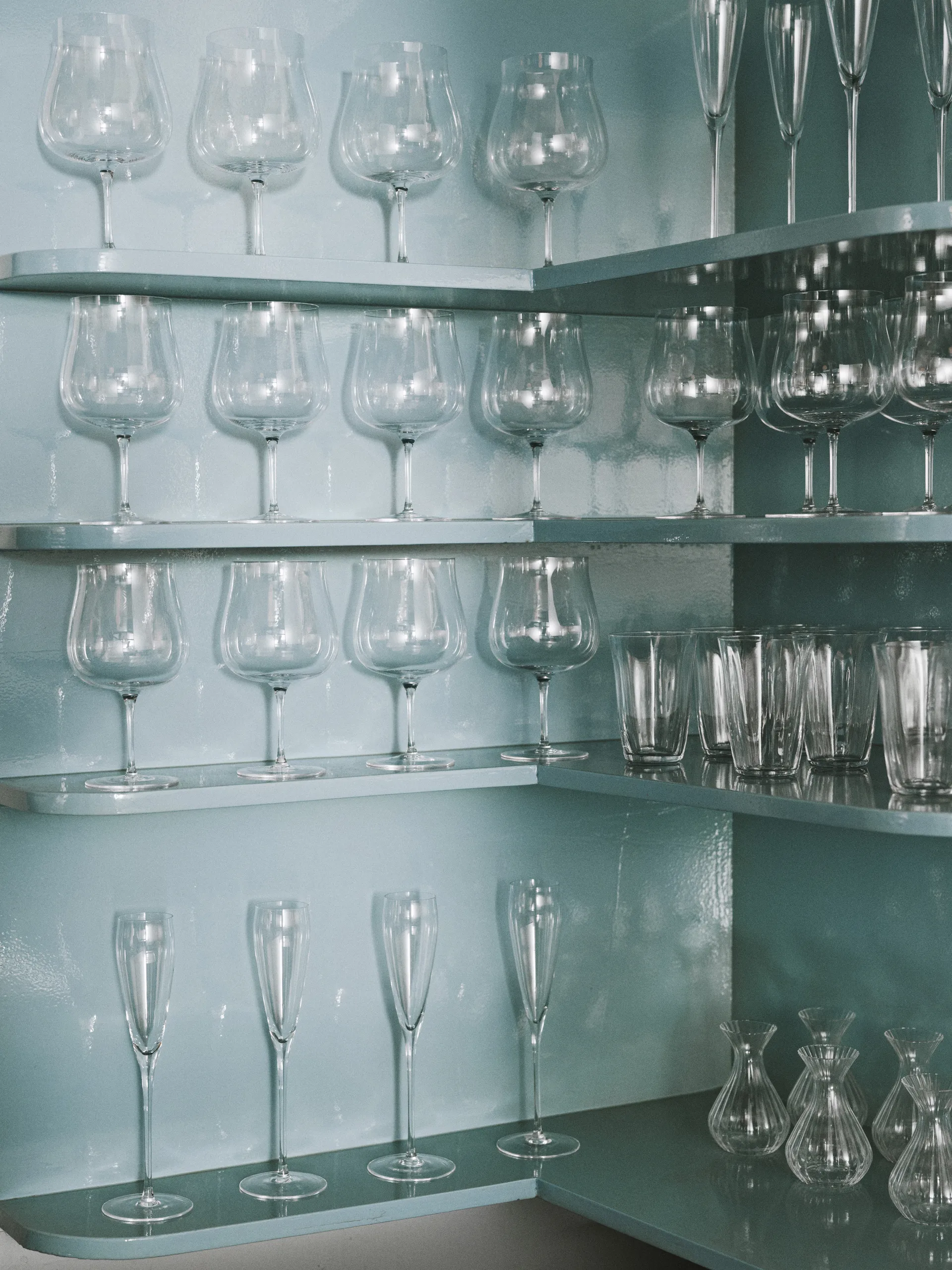 Silhouette waterglas 30 cl 4-pack, Clear Serax