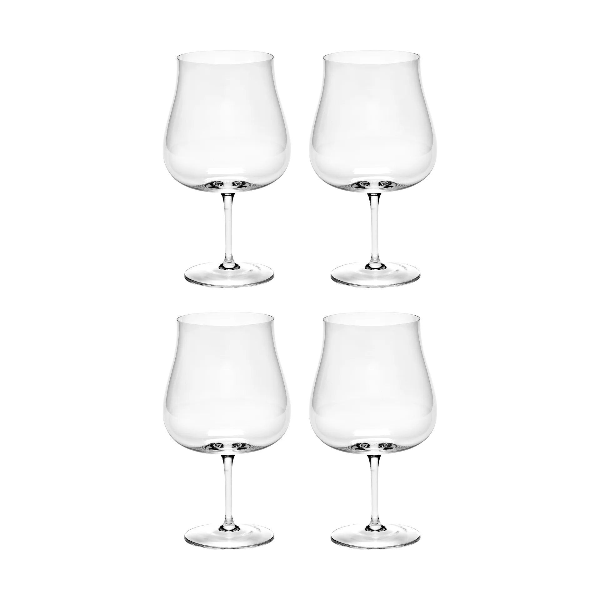 Silhouette wittewijnglas 59 cl 4-pack, Clear Serax