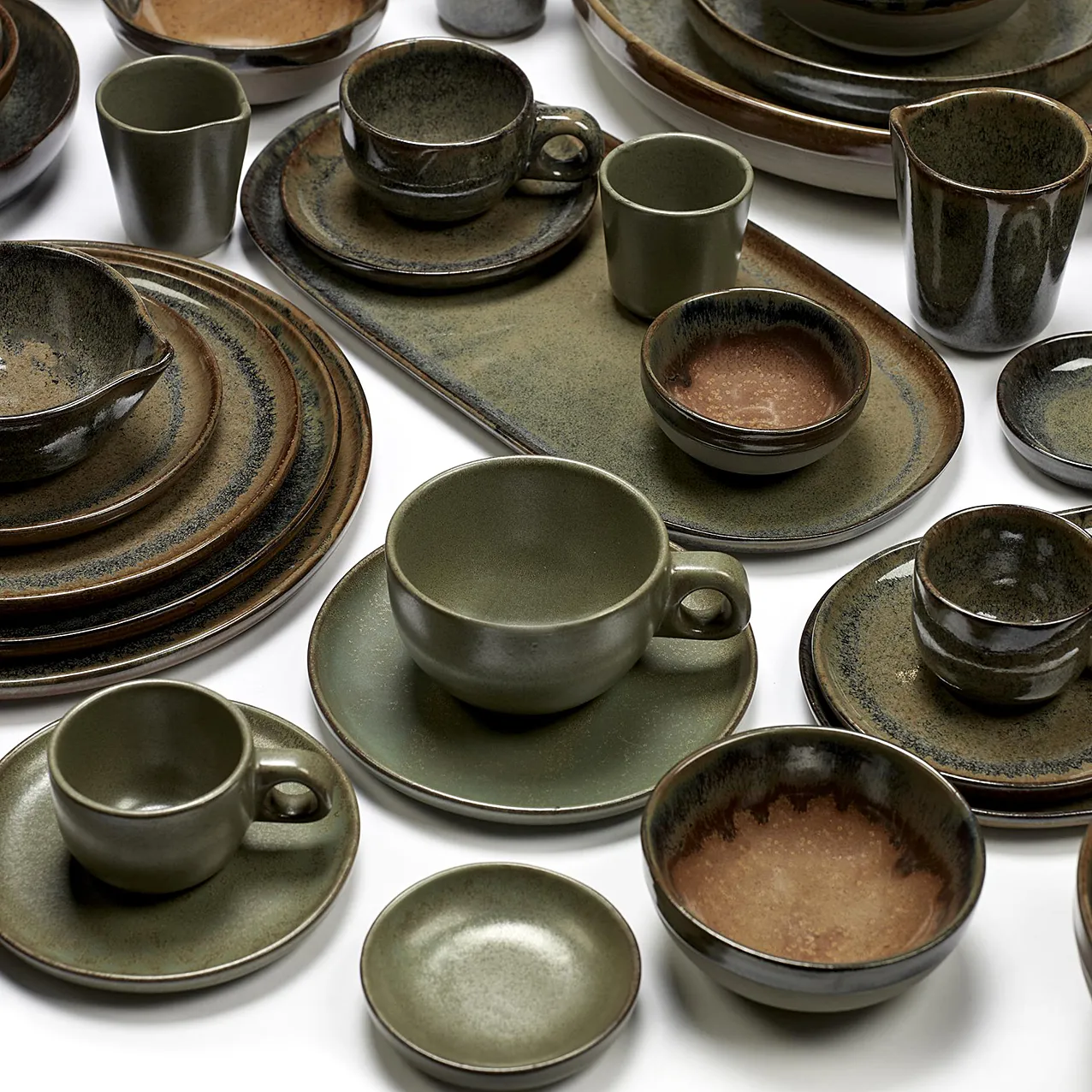 Surface bordje 16 cm, Indi grey Serax