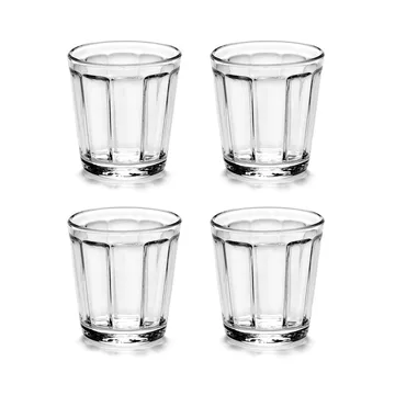 Surface espressoglas 10 cl 4-pack Helder - Serax
