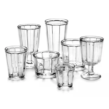 Surface espressoglas 10 cl 4-pack Helder - Serax