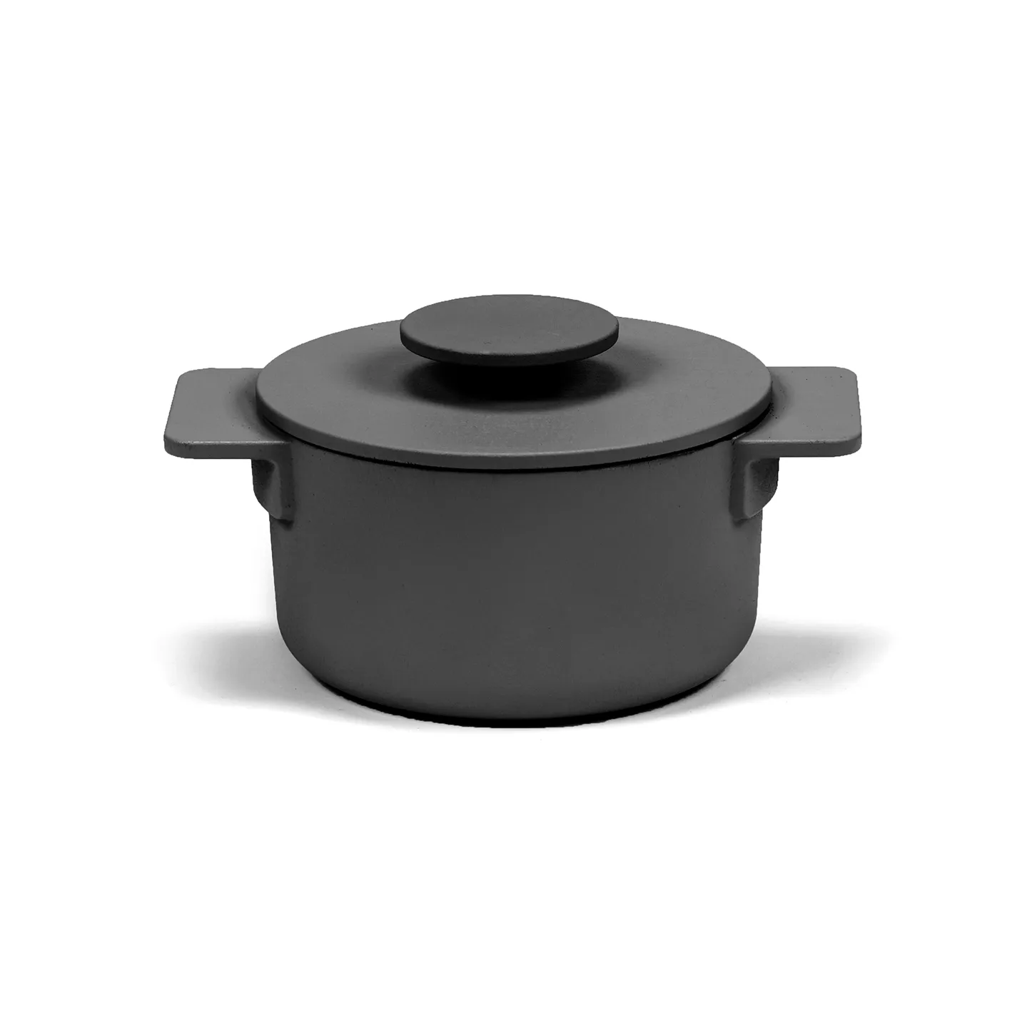 Surface gietijzeren braadpan zwart, 1 L Serax