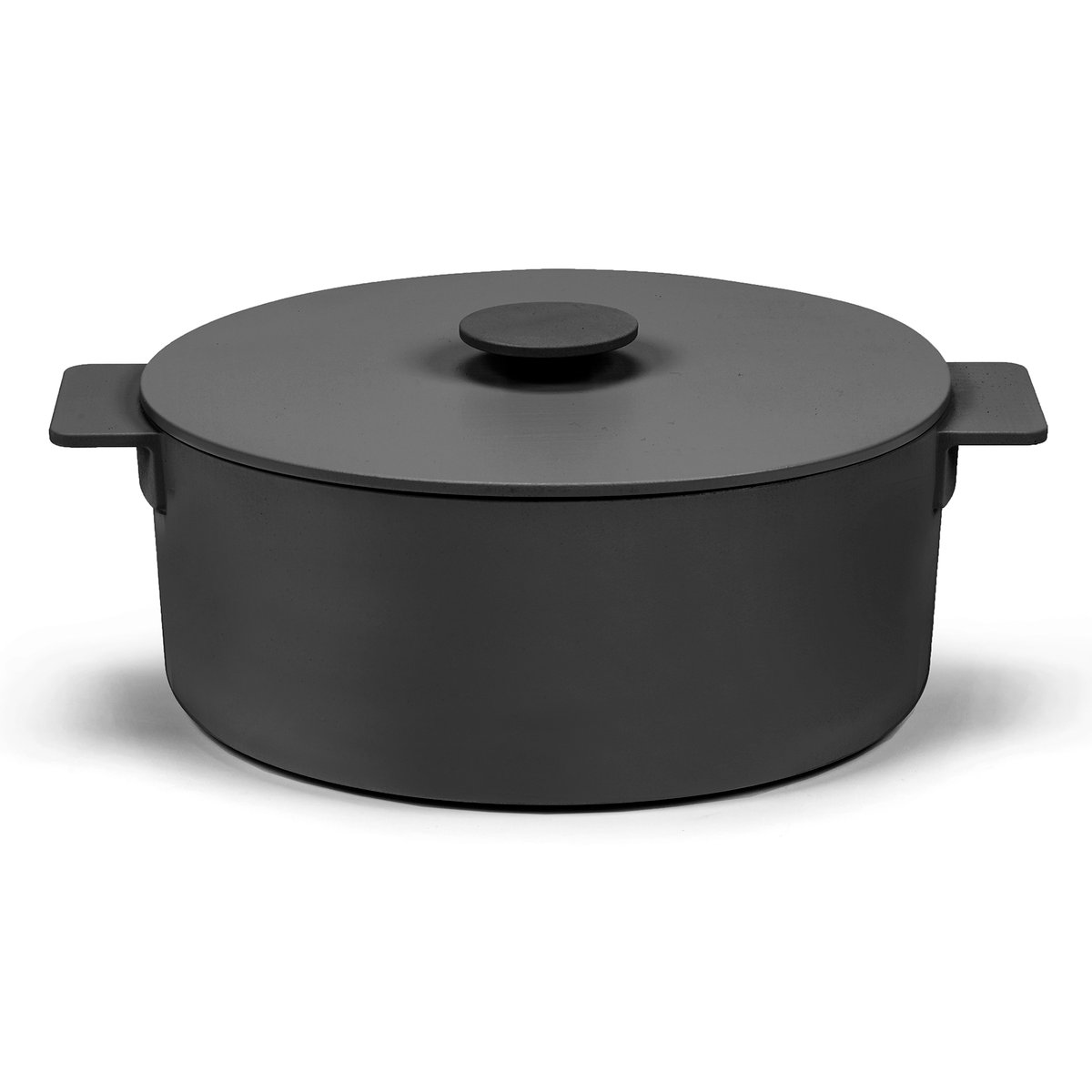 Serax Surface gietijzeren braadpan zwart 5,5 L