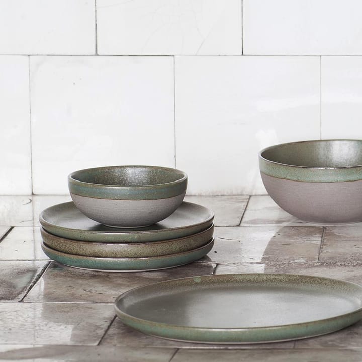 Surface ontbijtkom 13 cm, Grey-camogreen Serax