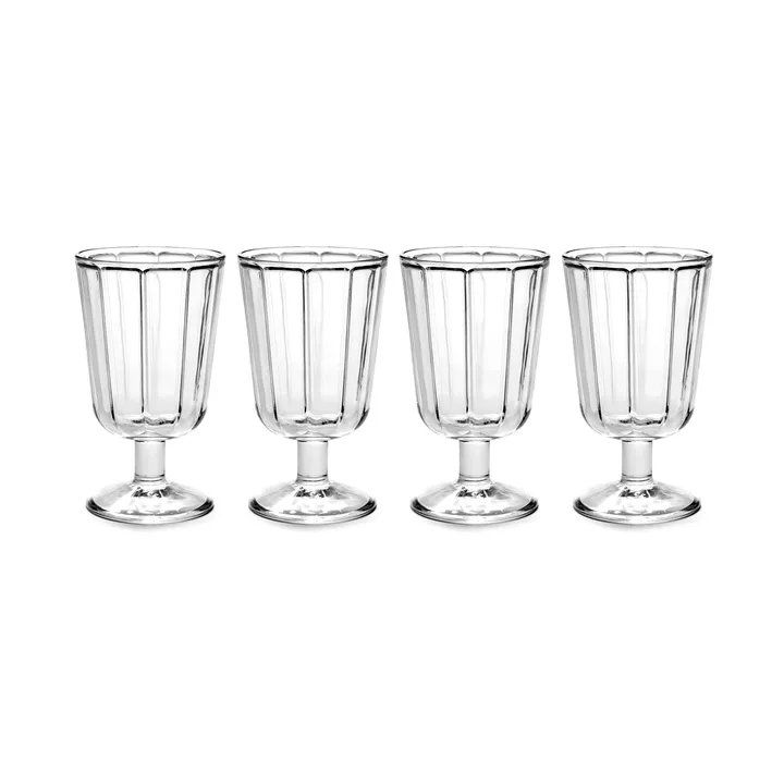 Surface rodewijnglazen 23 cl 4-pack Helder - Serax