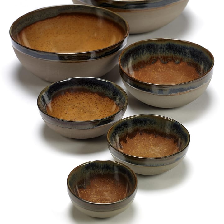 Surface serveerkom 15 cm, Rusty brown Serax