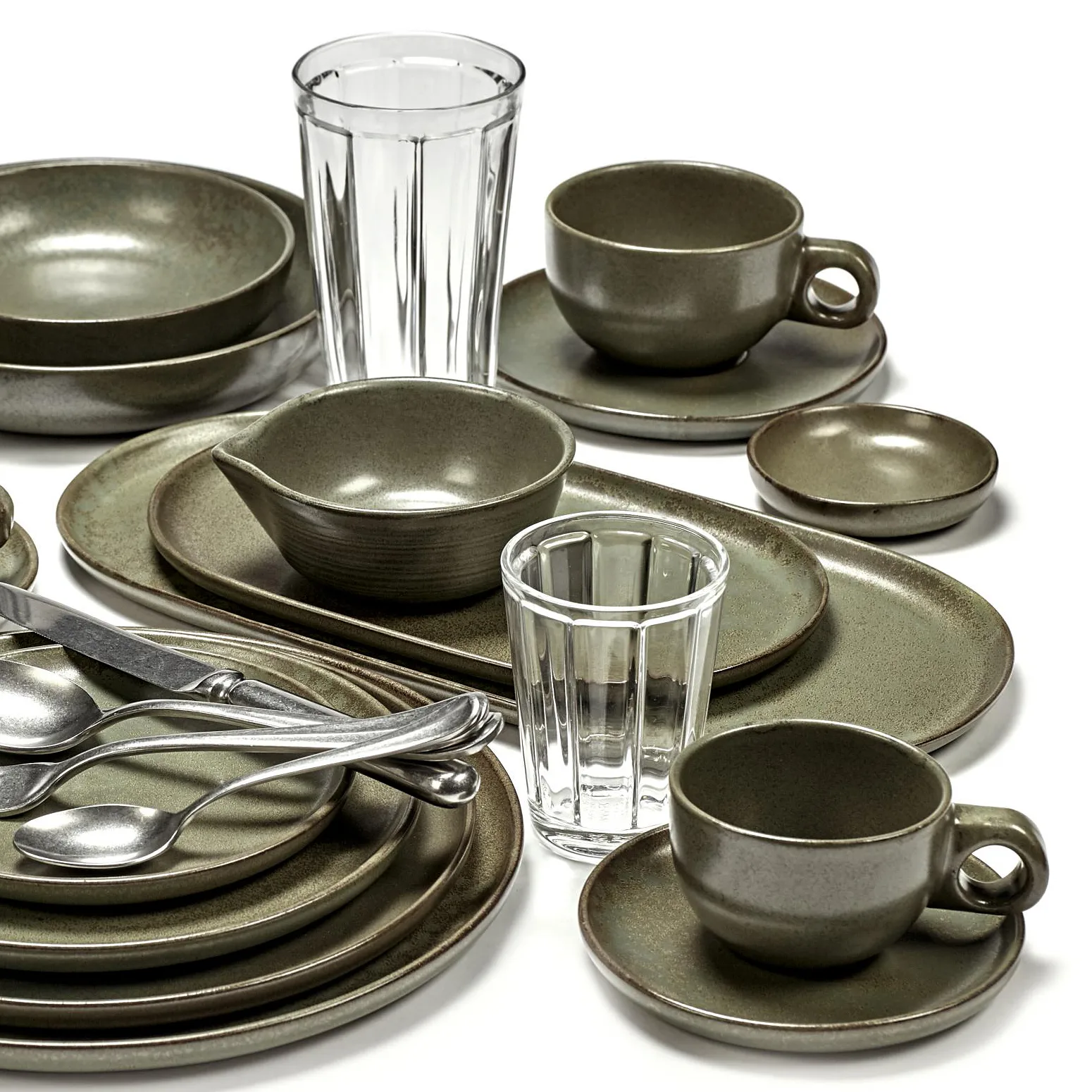 Surface tapasbord 17x35,5 cm, Camogreen Serax