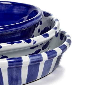 Table Nomade slakom L - Wit-blauw - Serax