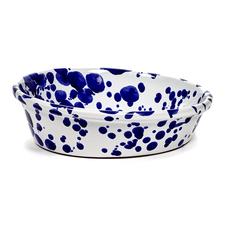 Table Nomade slakom M, Wit-blauw Serax