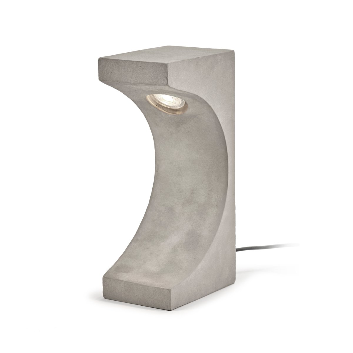 Serax Tangent Concrete tafellamp 33 cm Grey | Scandinavisch Interieur | Bureau- & tafellampen | Grijs