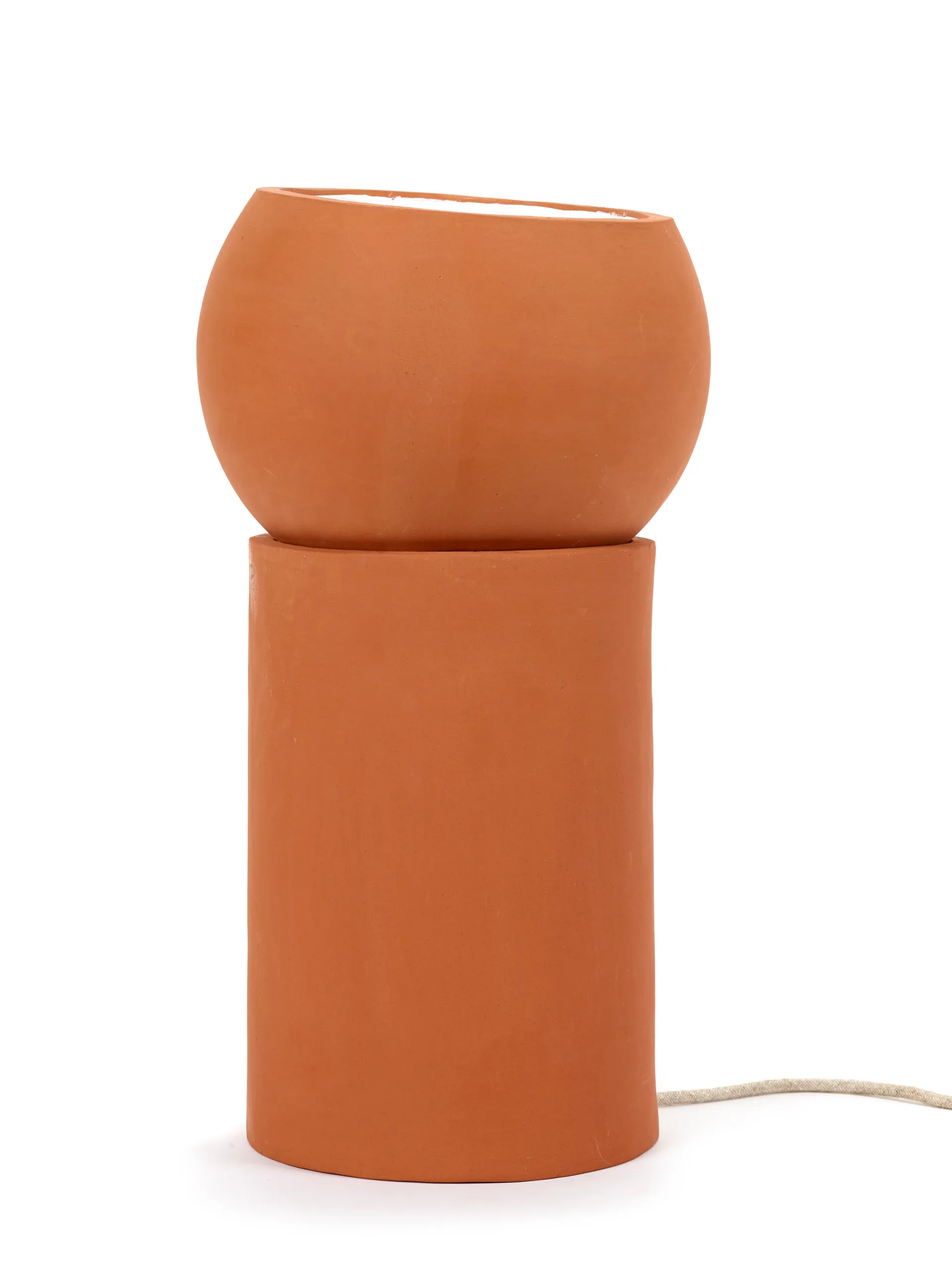 Terra vloerlamp L, Terracotta Serax