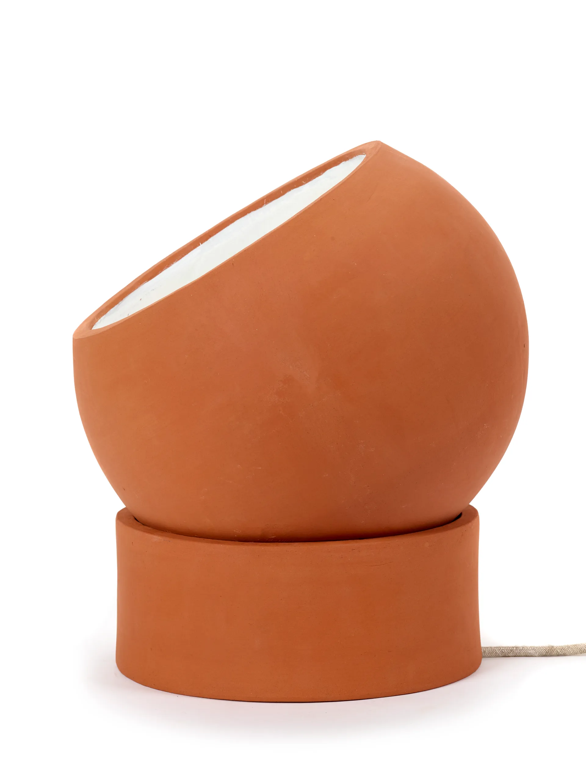 Terra vloerlamp low, Terracotta Serax