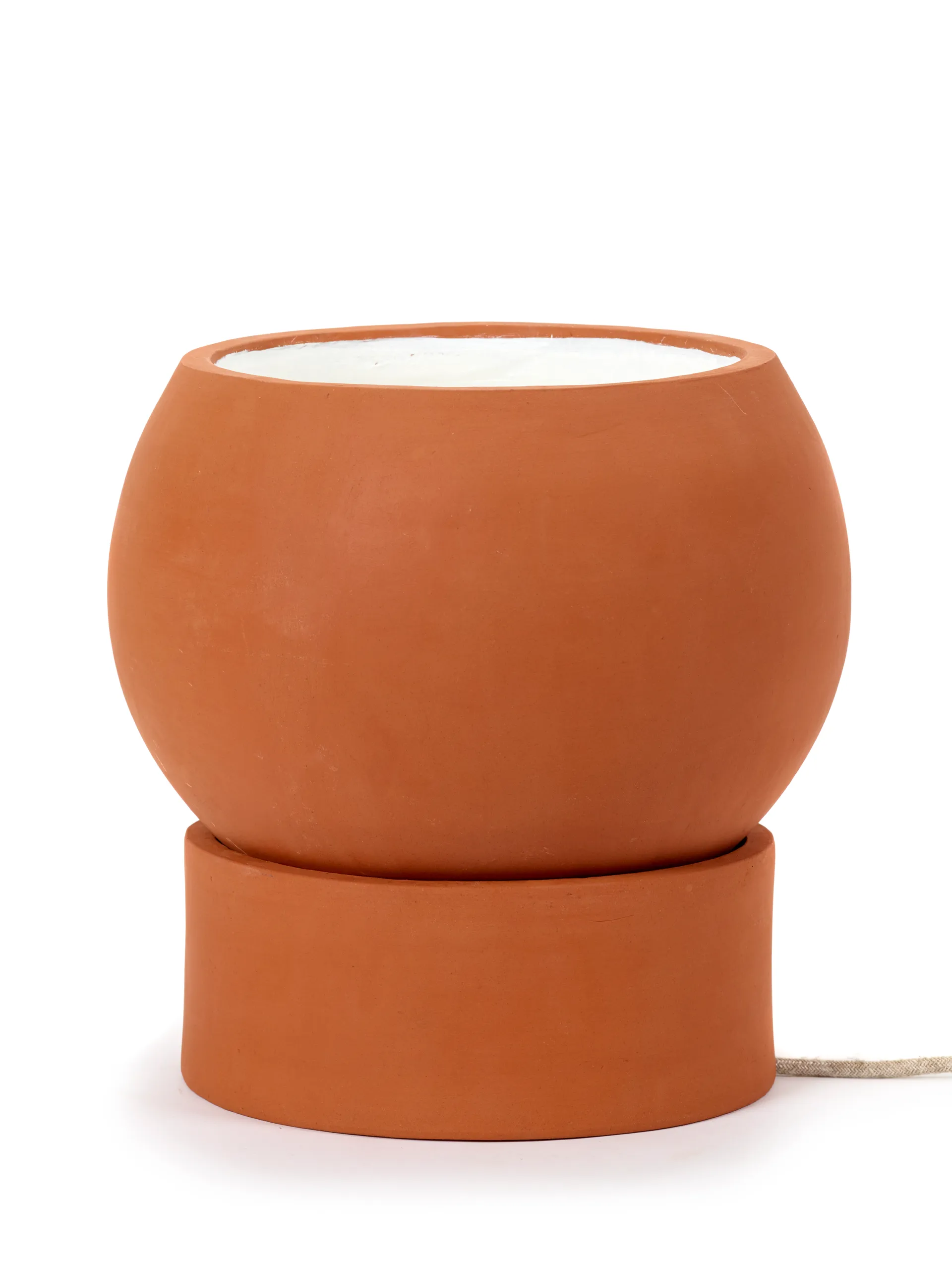 Terra vloerlamp low, Terracotta Serax