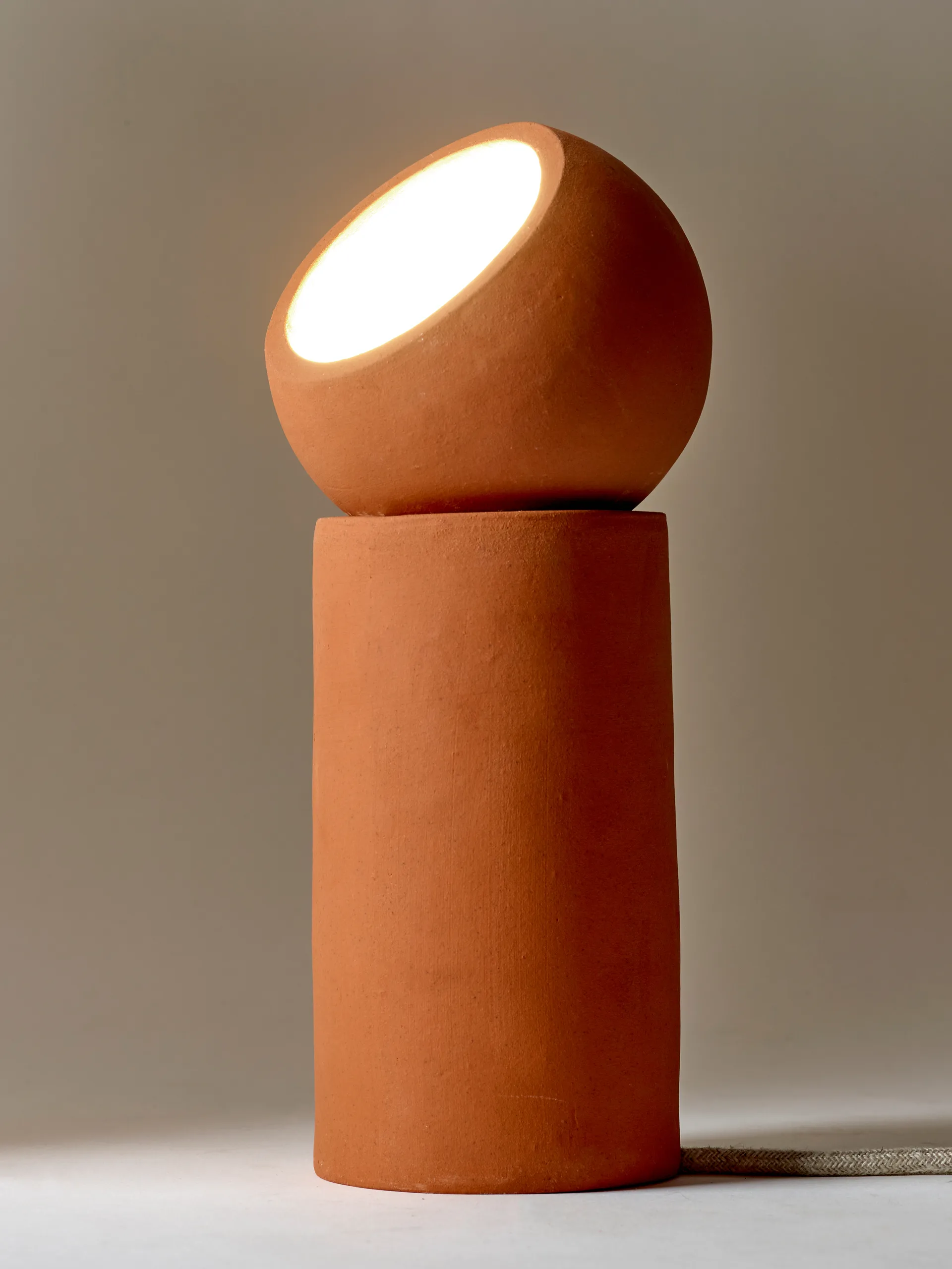 Terra vloerlamp S, Terracotta Serax