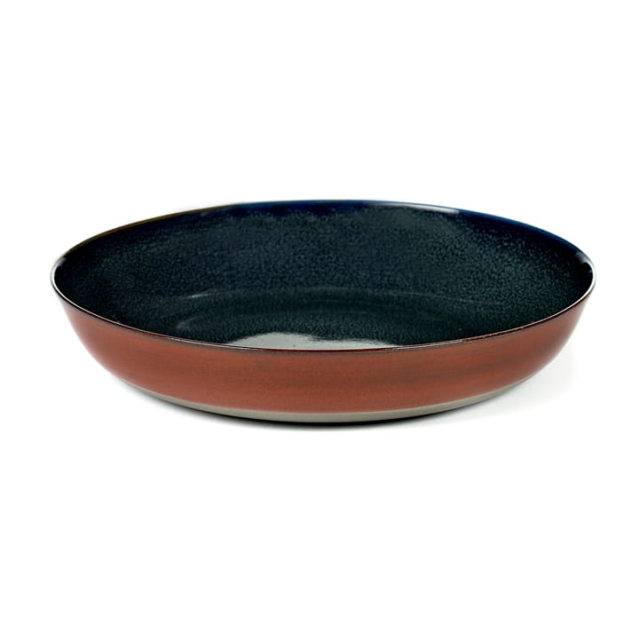 Terres de Rêves bord 21 cm - Dark blue-rust - Serax