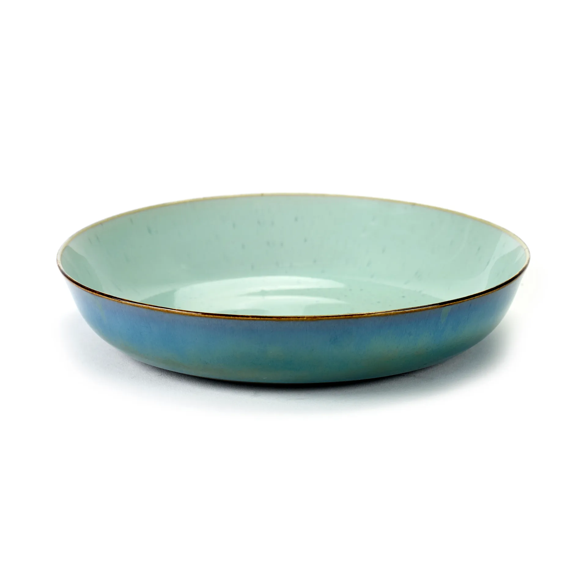 Terres de Rêves bord 21 cm, Light blue-smokey blue Serax