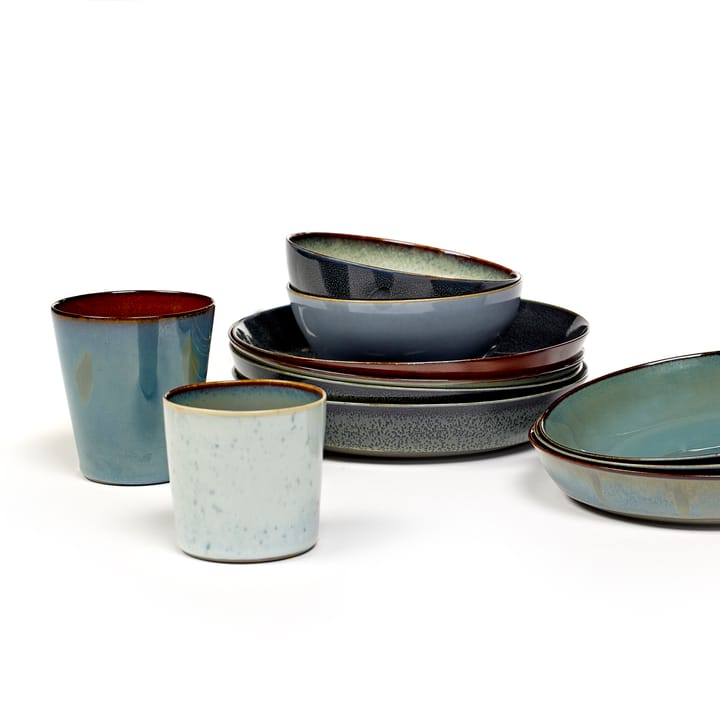 Terres de Rêves bord 21 cm, Misty grey-dark blue Serax