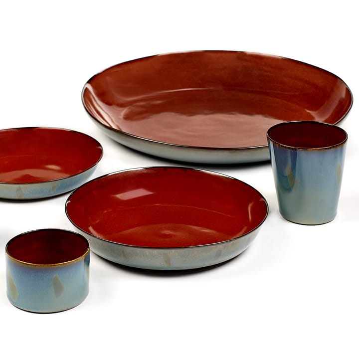 Terres de Rêves bord 21 cm, Rust-smokey blue Serax
