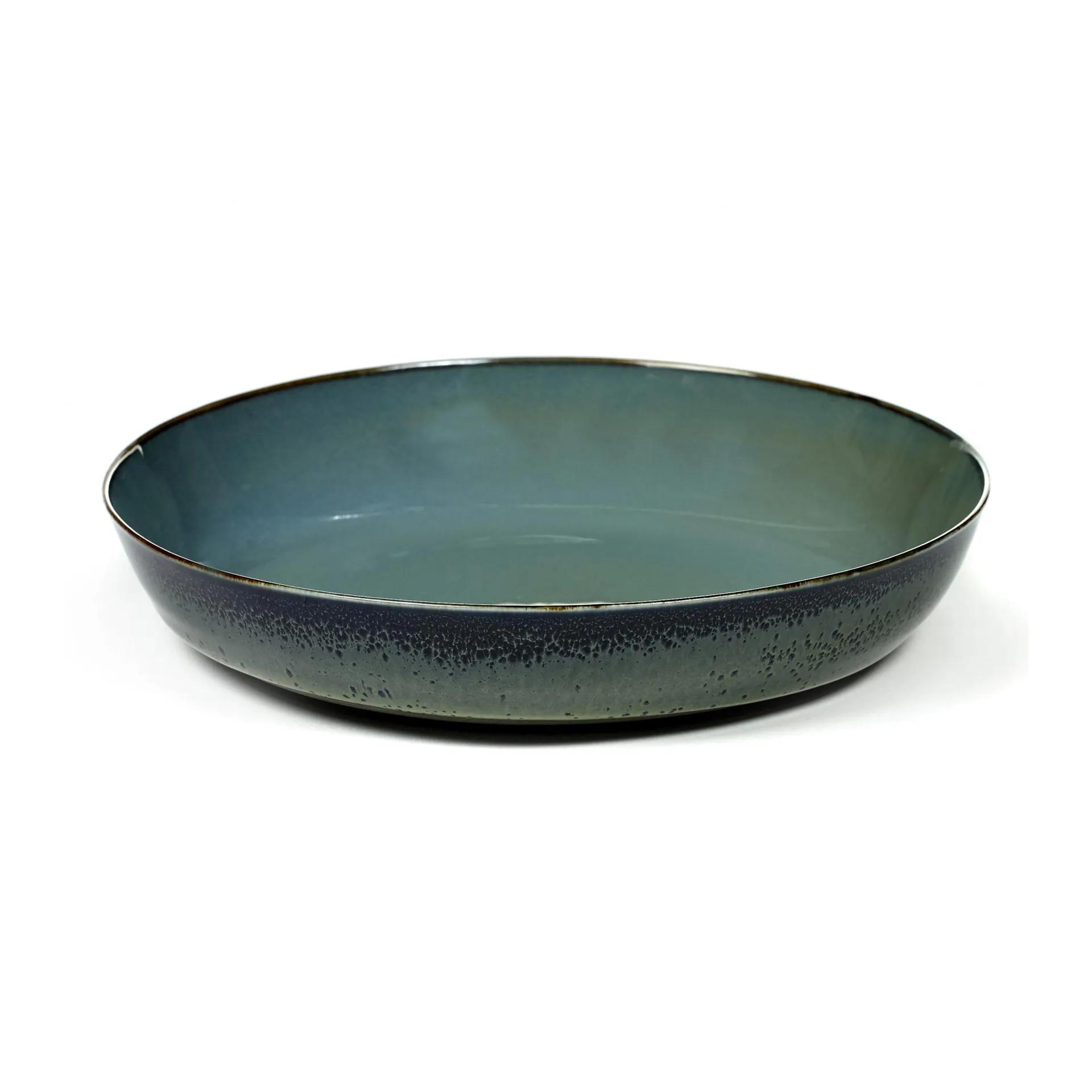 Terres de Rêves bord 21 cm, Smokey blue-dark blue Serax