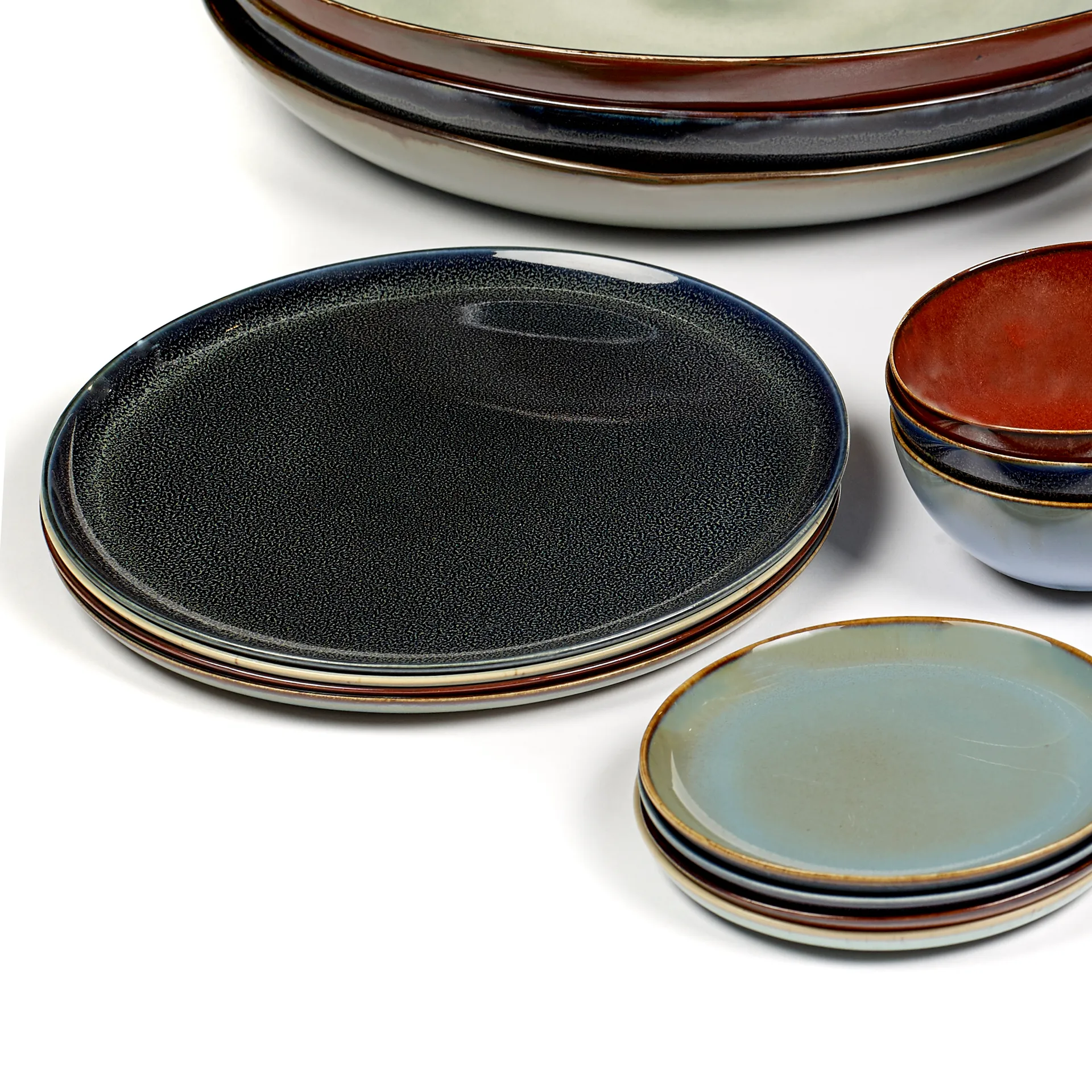 Terres de Rêves bordje 13 cm, Smokey blue Serax