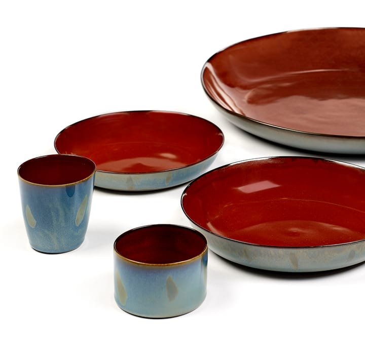 Terres de Rêves bordje 17,5 cm, Rust-smokey blue Serax