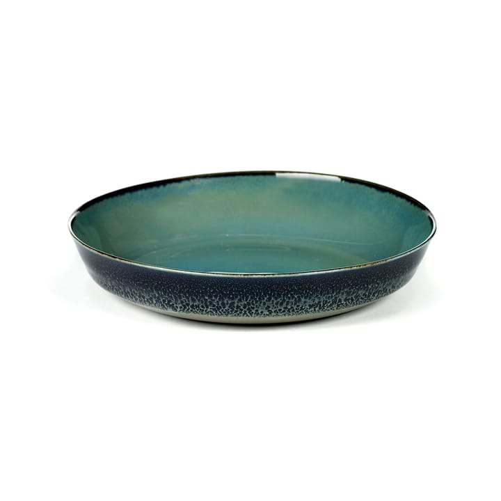 Terres de Rêves bordje 17,5 cm - Smokey blue-dark blue - Serax