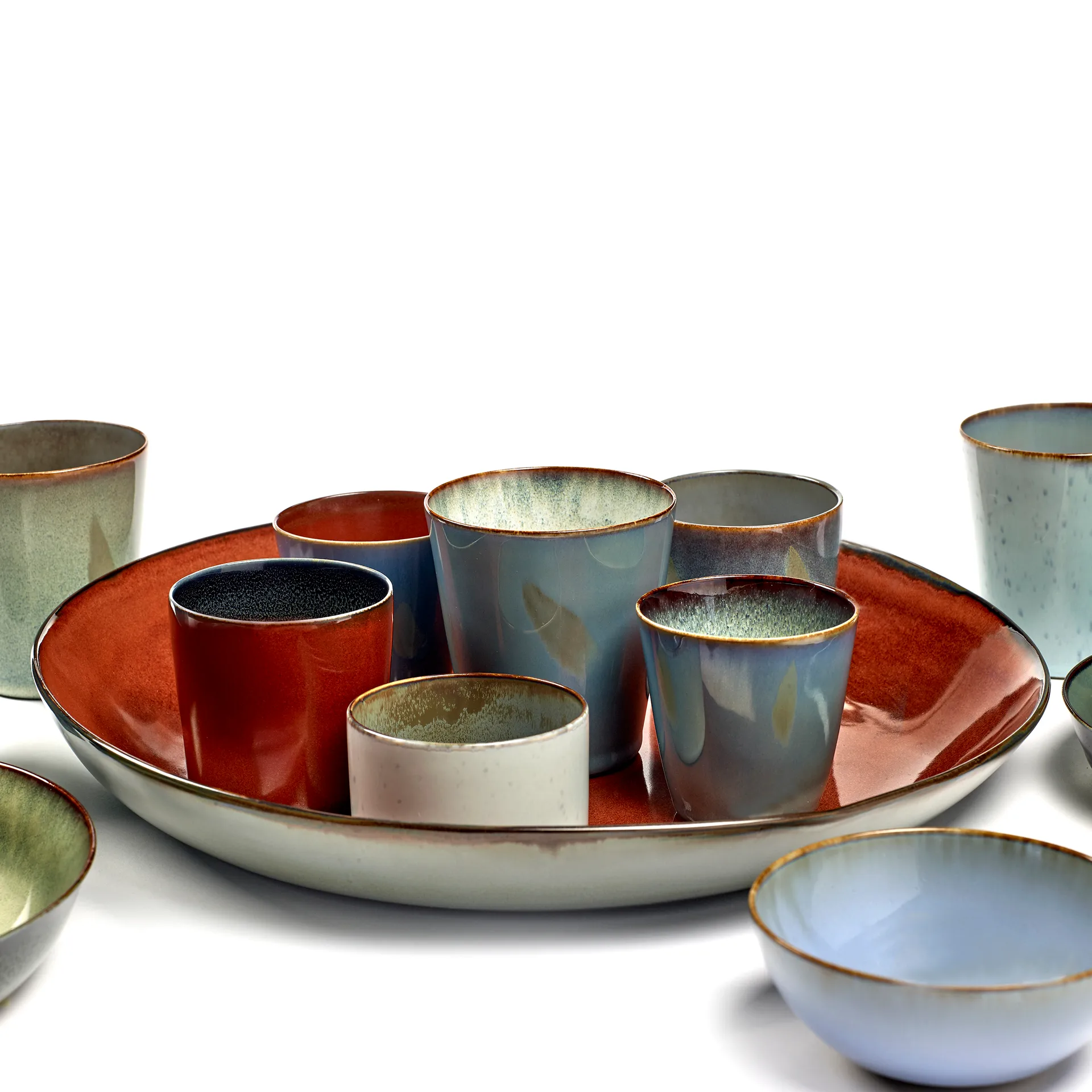 Terres de Rêves kop S, Smokey blue-misty grey Serax