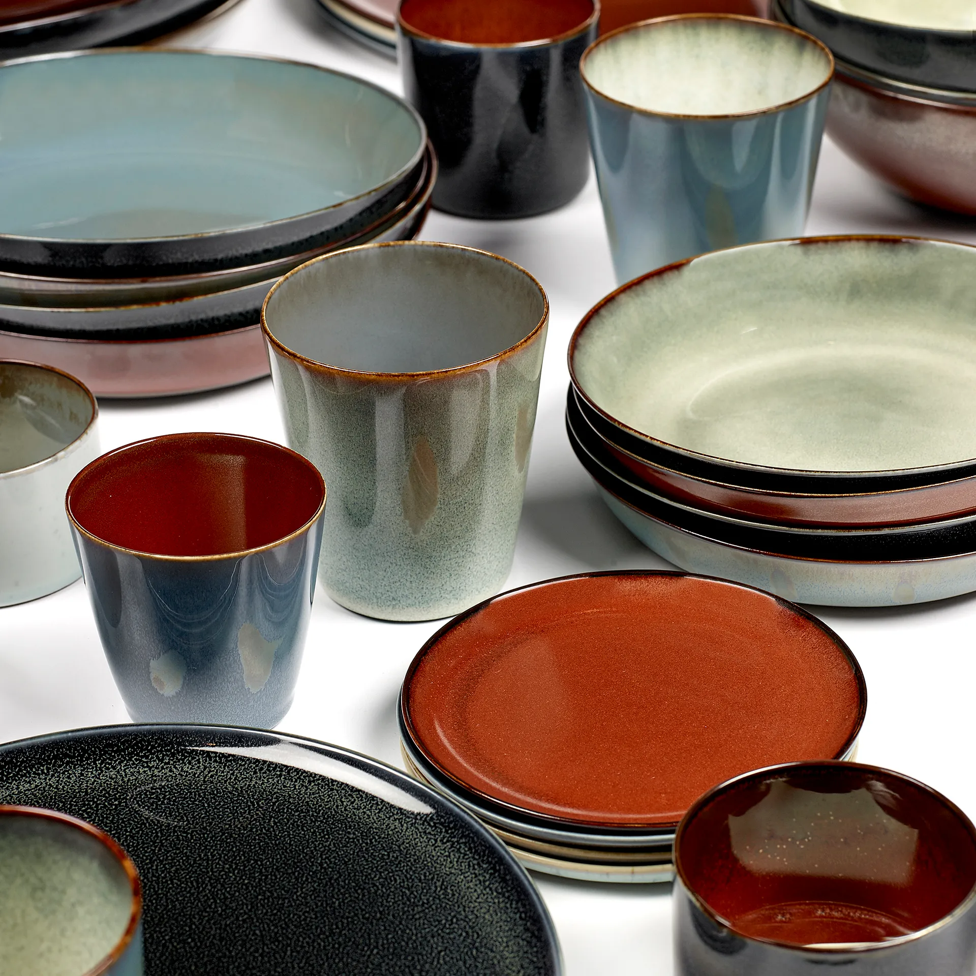 Terres de Rêves kop S, Smokey blue-rust Serax