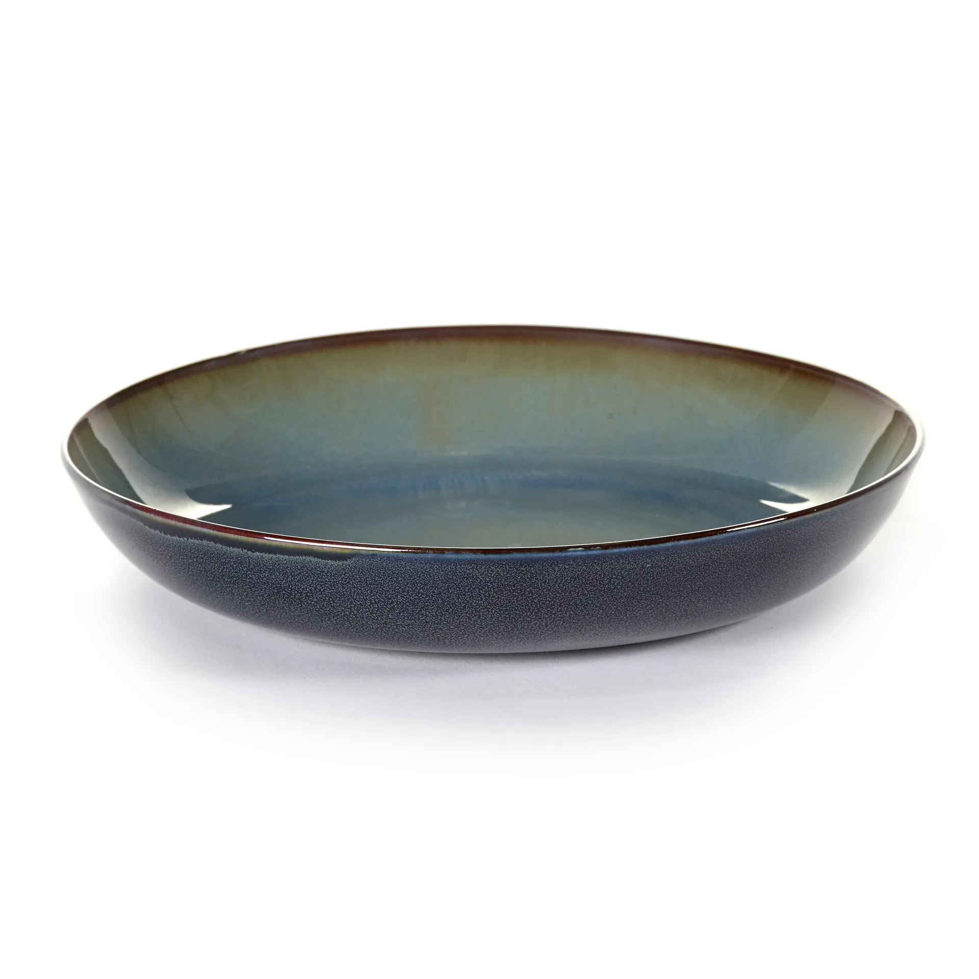 Terres de Rêves pastabord 23,5 cm, Blue grey-dark blue Serax