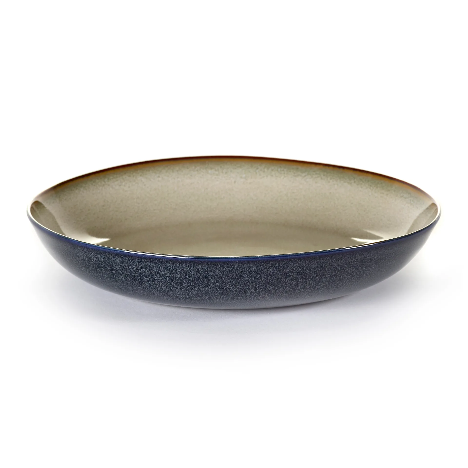 Terres de Rêves pastabord 23,5 cm, Misty grey-dark blue Serax