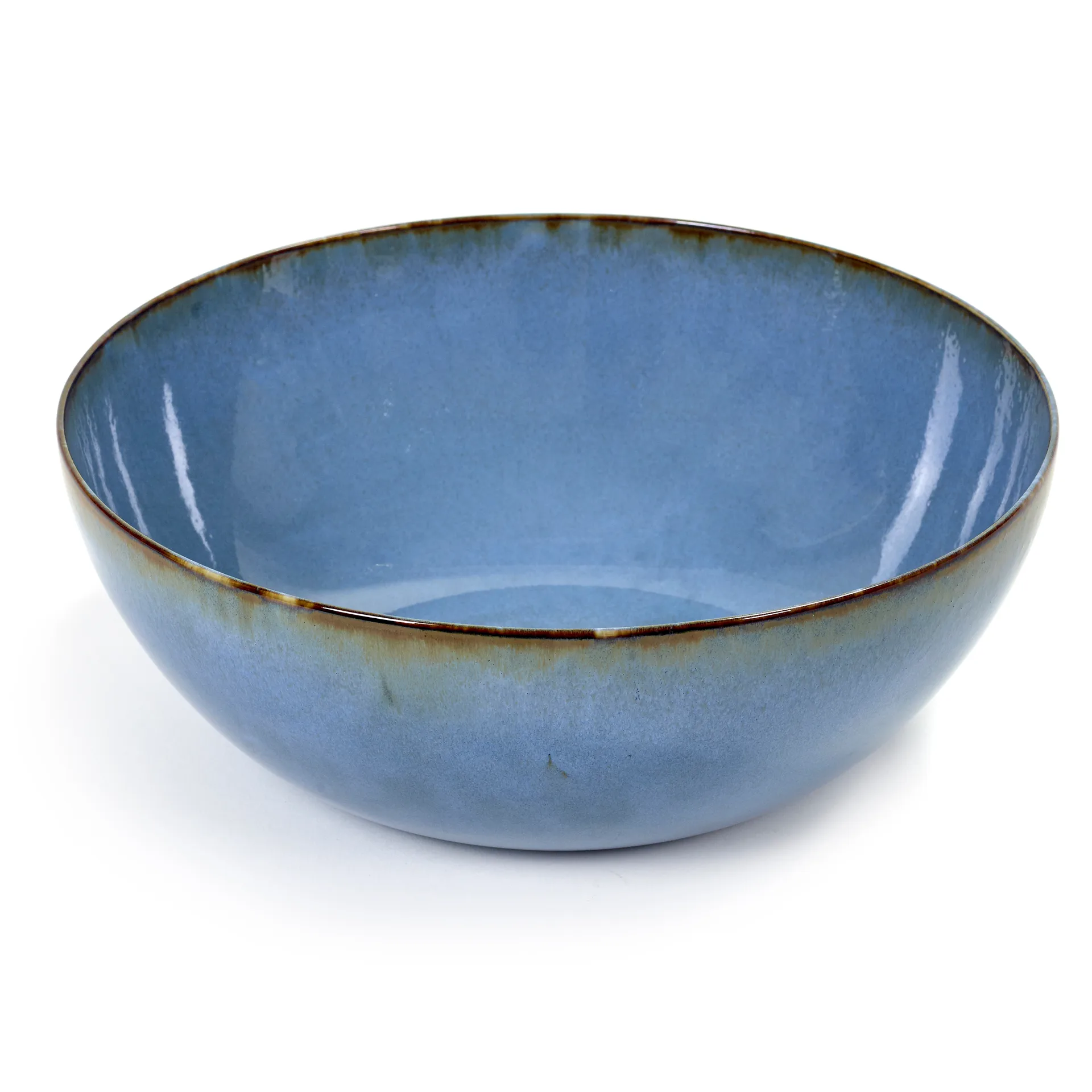 Terres de Rêves saladeschaal 27 cm, Smokey blue Serax