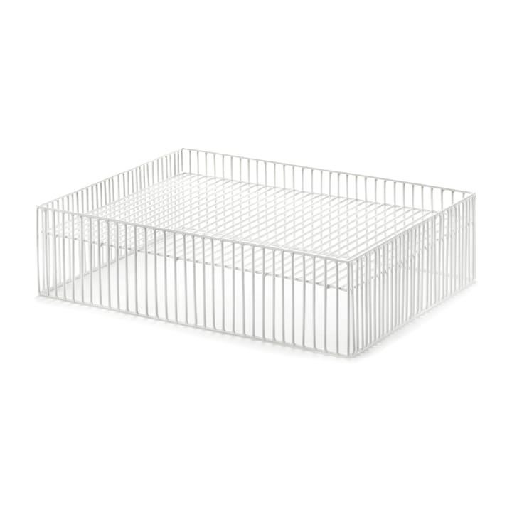 Turn mand laag 30x40 cm, White Serax