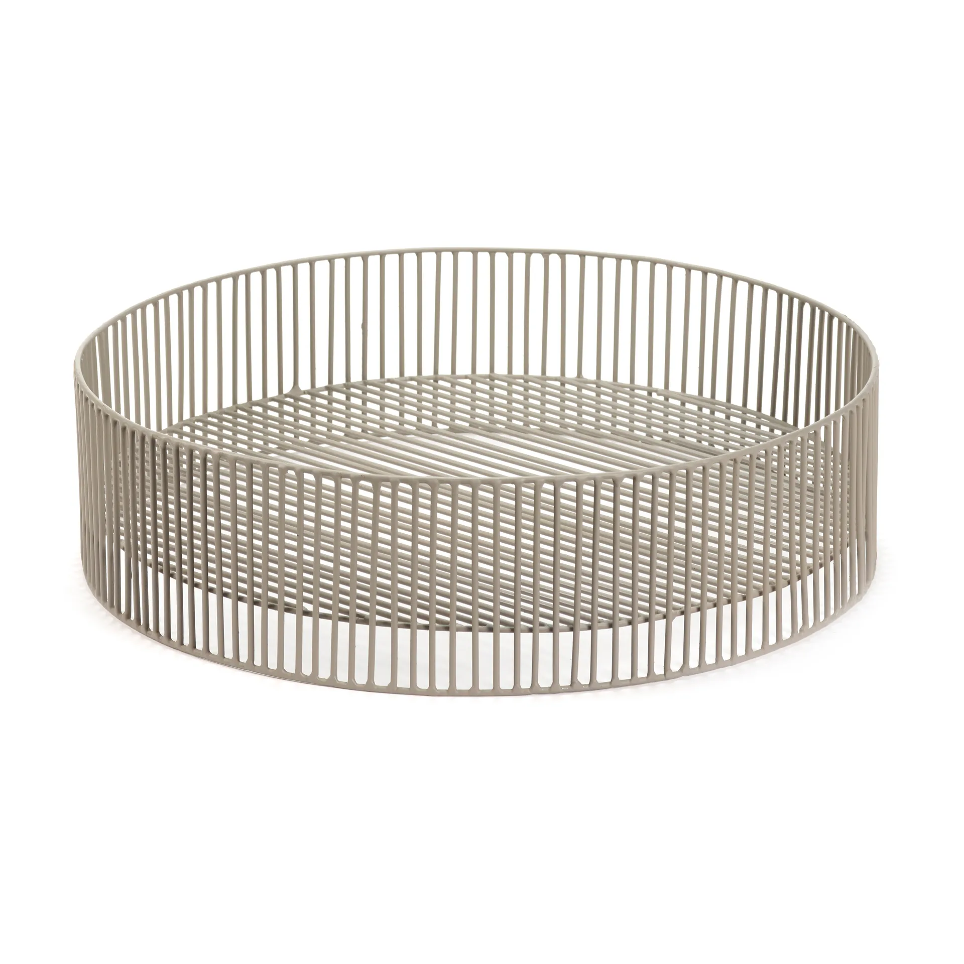 Turn mand laag Ø40 cm, Grey Serax