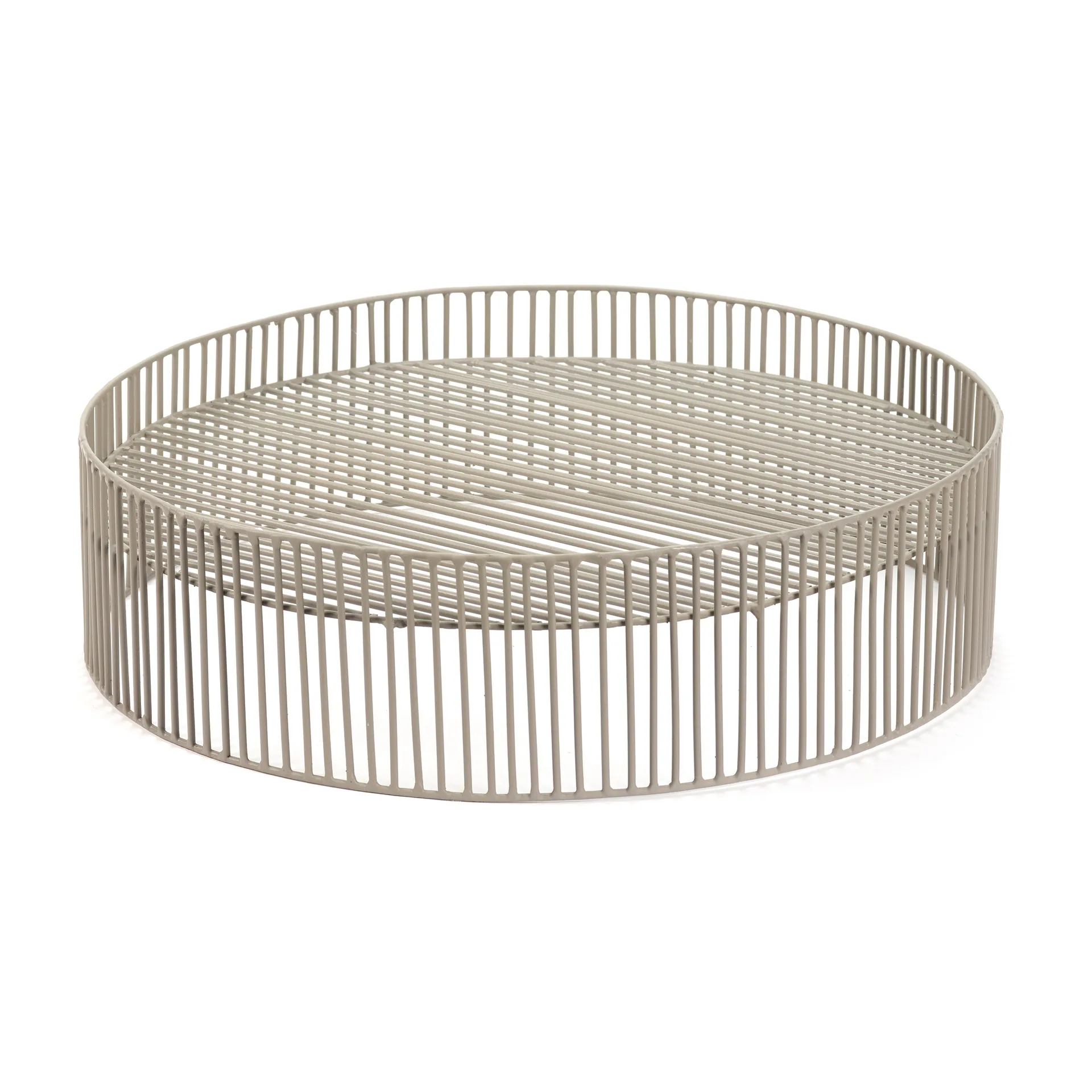 Turn mand laag Ø40 cm, Grey Serax