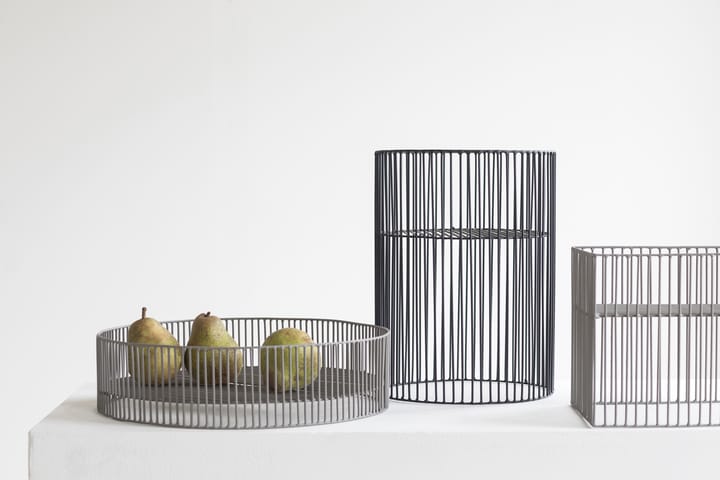 Turn mand vierkant 22x22 cm, Grey Serax