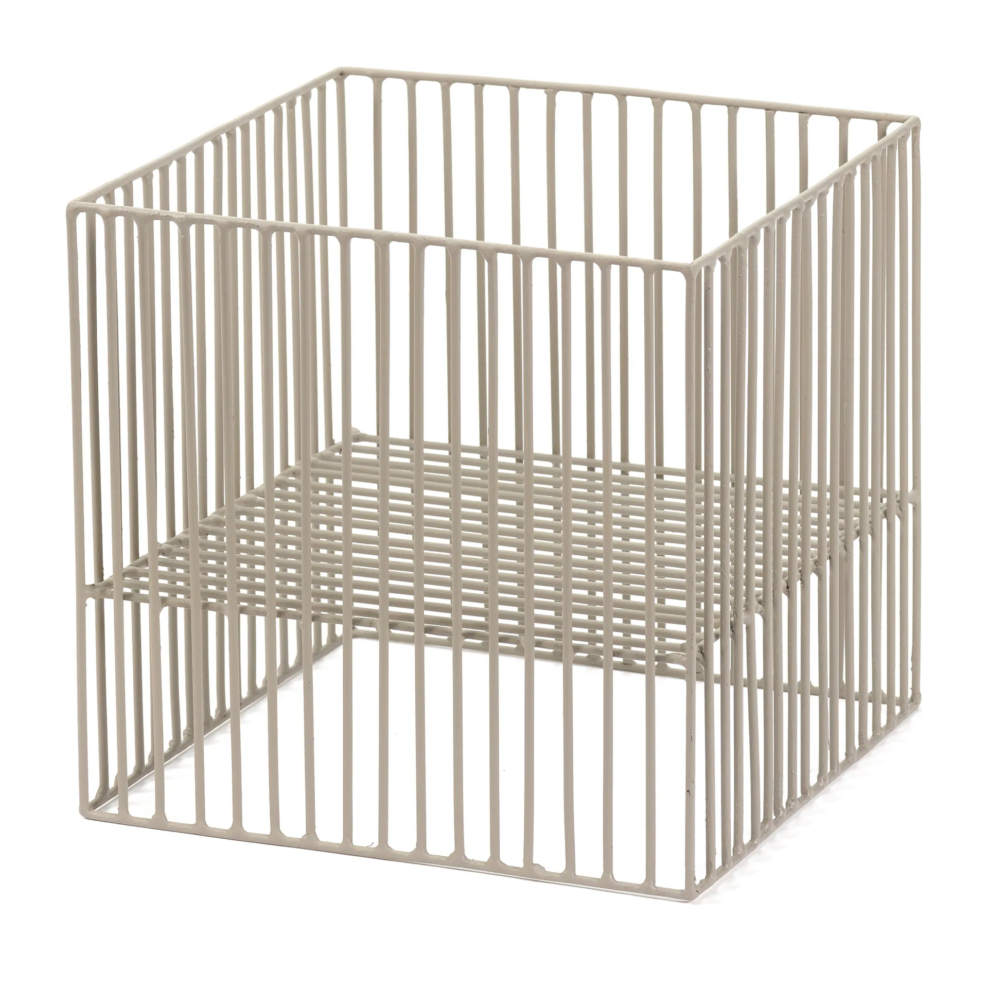 Turn mand vierkant 22x22 cm, Grey Serax