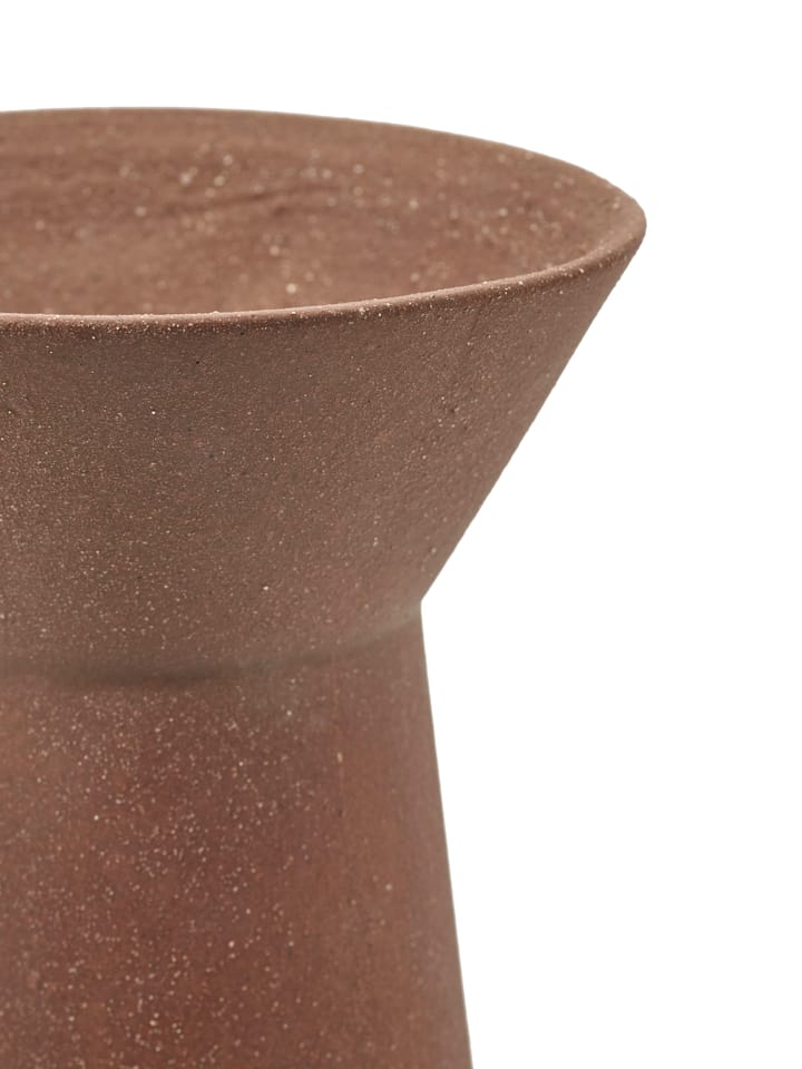 Urban 02 vaas L 34,4 cm, Red-brown Serax