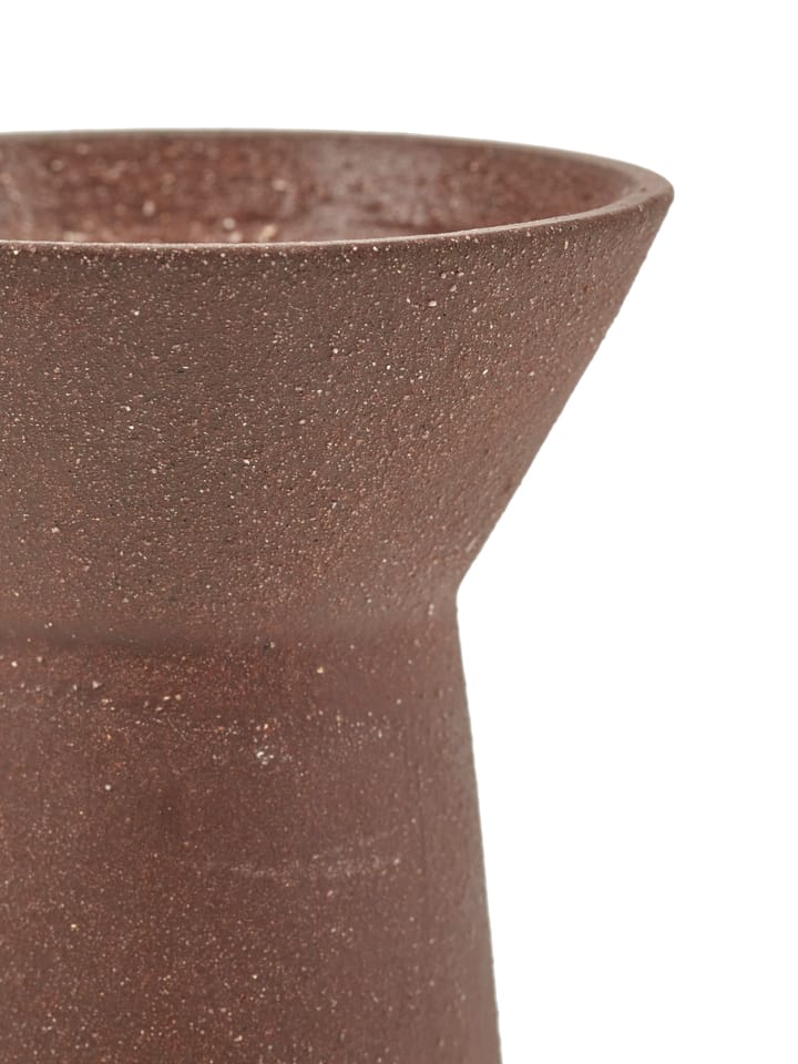 Urban 02 vaas M 21,5 cm, Red-brown Serax