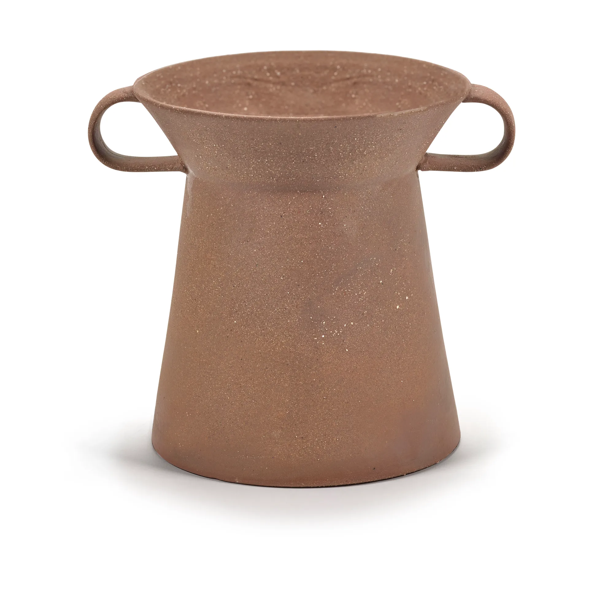Urban 03 vaas L 21 cm, Red-brown Serax