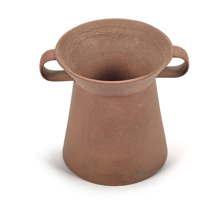 Urban 03 vaas L 21 cm, Red-brown Serax