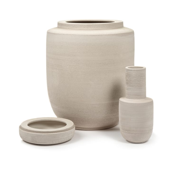 Volumes vaas Ø17,5 cm, Beige Serax