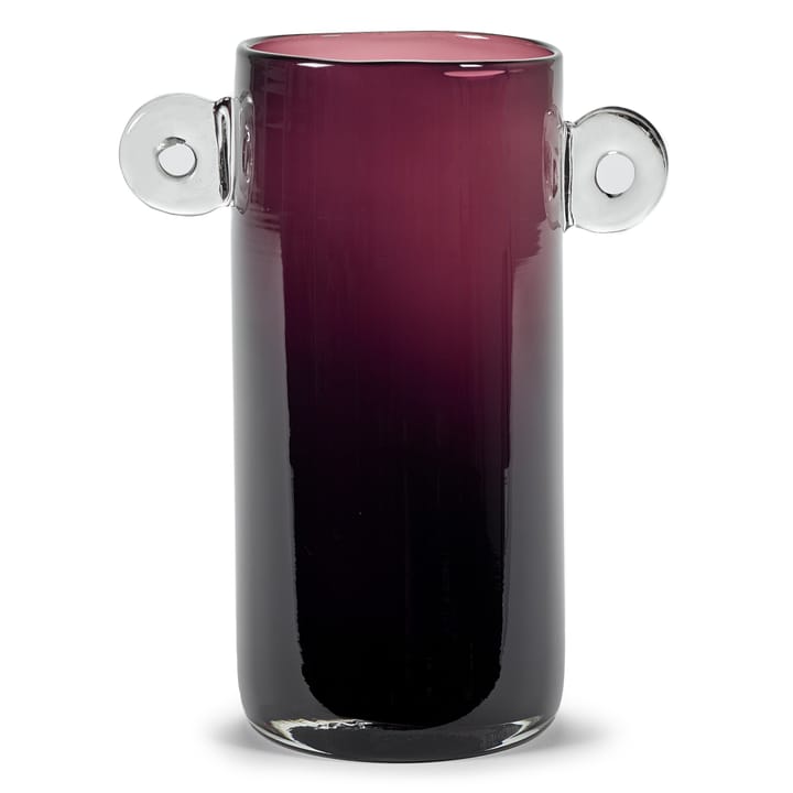 Wind & Fire vaas met oor 31 cm - Aubergine - Serax