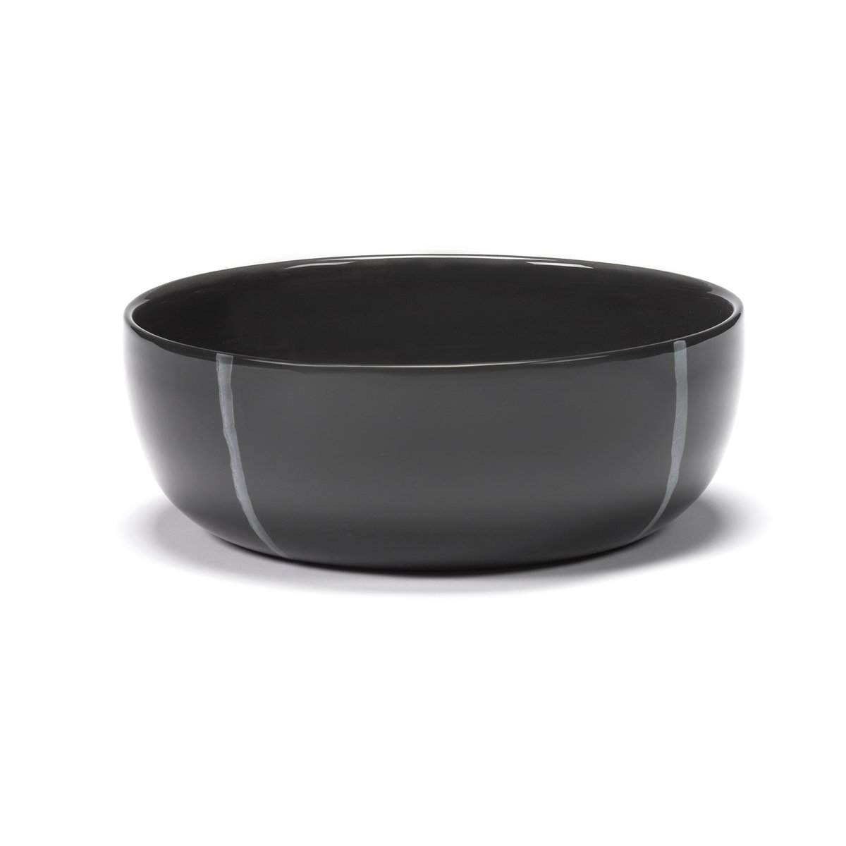 Serax Zuma kom L o28,5 cm Pacific | Scandinavisch Interieur | Serveerschalen | Grijs