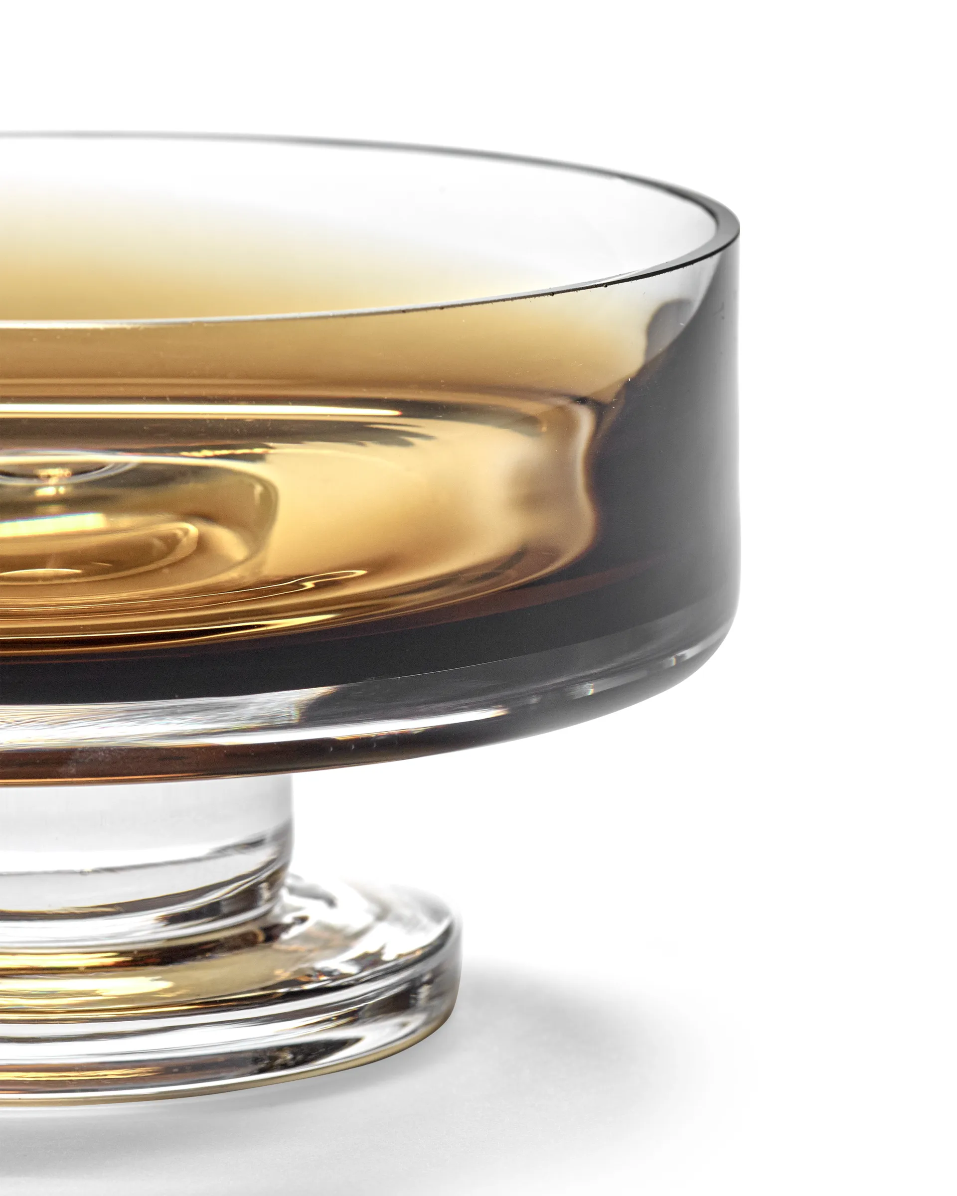 Zuma lage kom op voet M Ø13,6 cm, Amber Serax