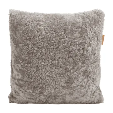 Shepherd Lina schapenvachtkussen 40 x 40 cm - steen - Shepherd of Sweden