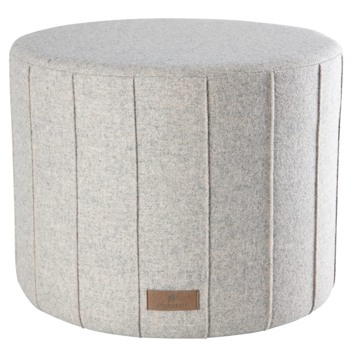 Shepherd poef Anja 40x50 cm, Creme (beige) Shepherd of Sweden