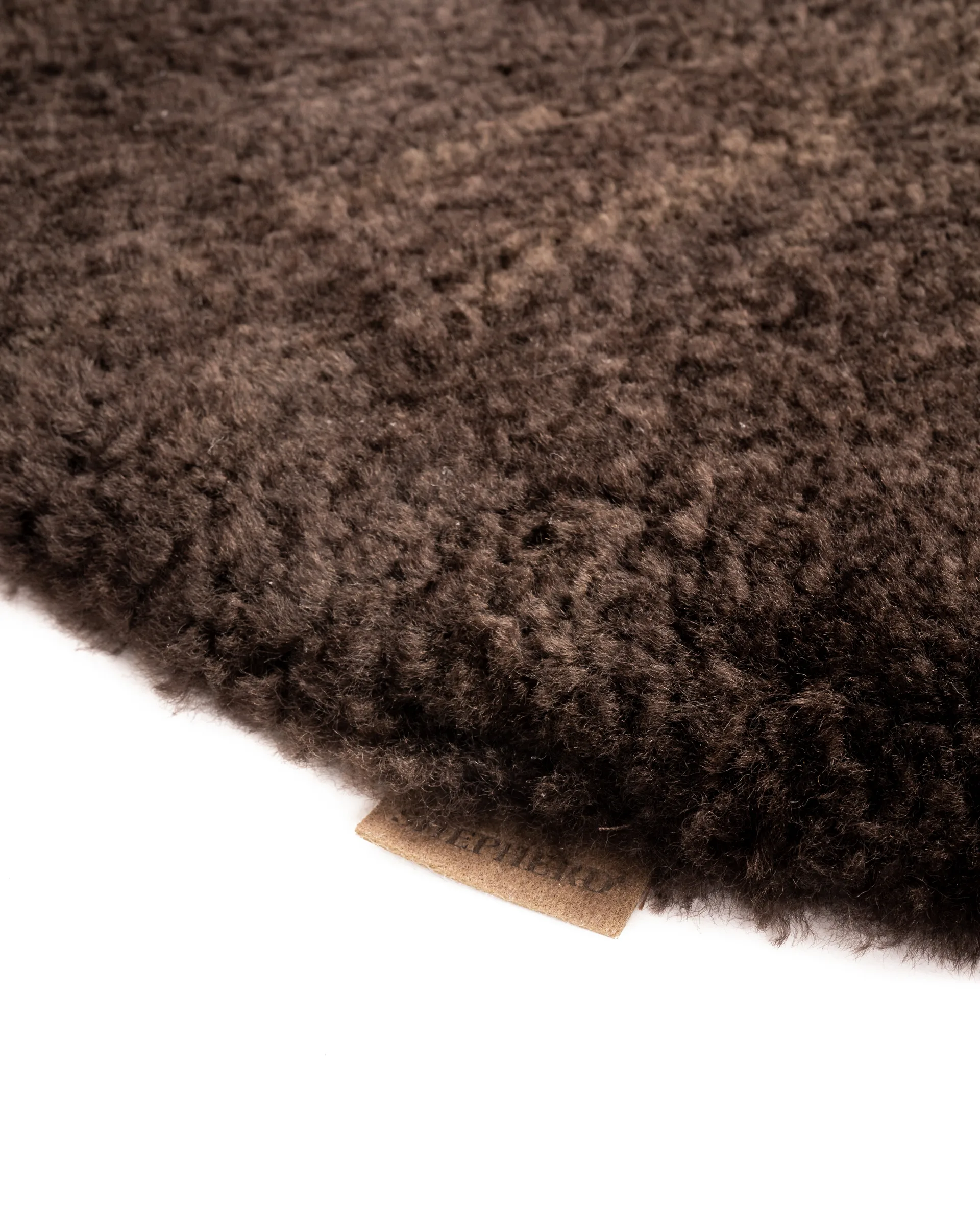 Shepherd stoelkussen Ellen ongewatteerd 34x36 cm, donkerbruin Shepherd of Sweden