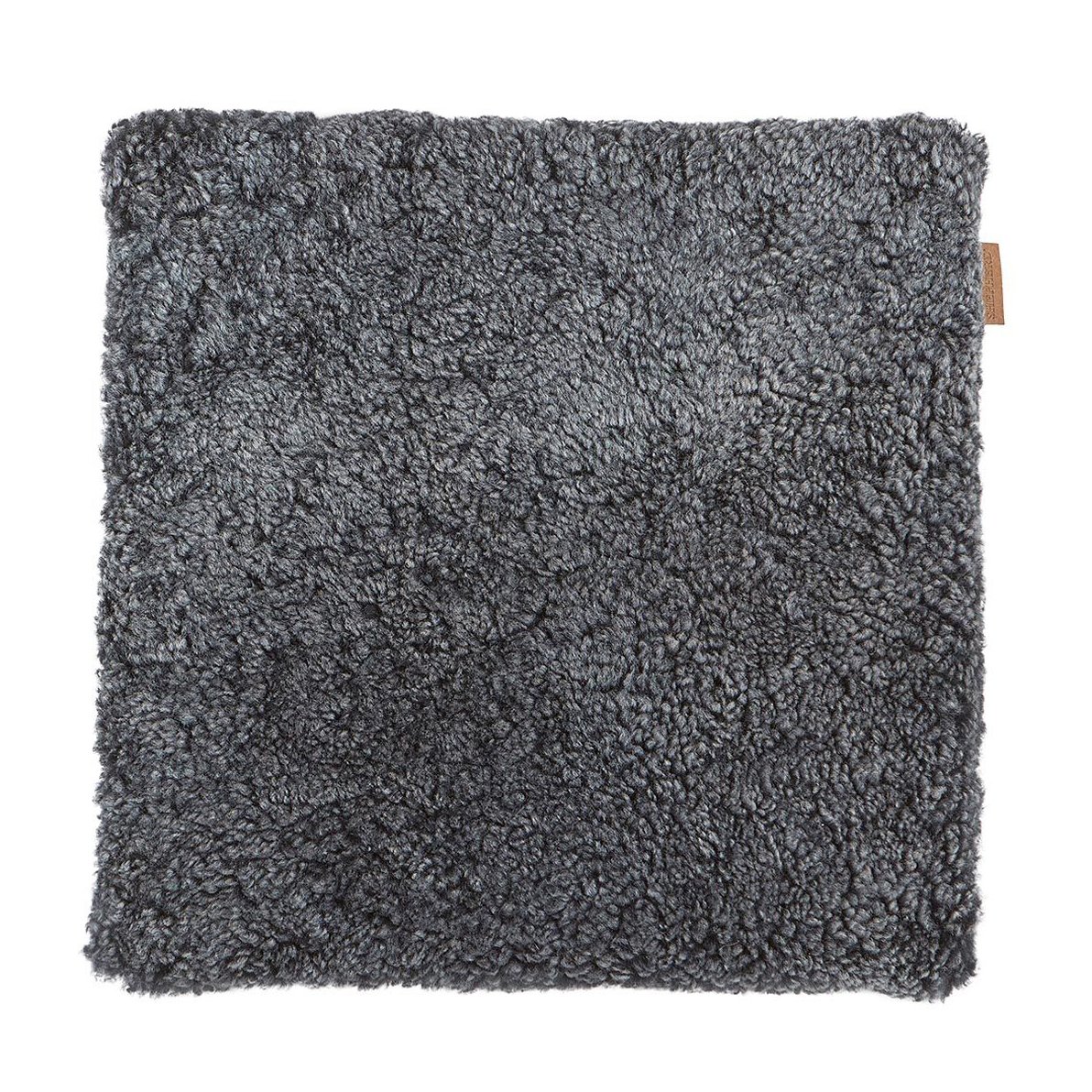 Shepherd of Sweden Shepherd stoelkussen Jill gewatteerd 40 x 40 cm zwartgrafiet
