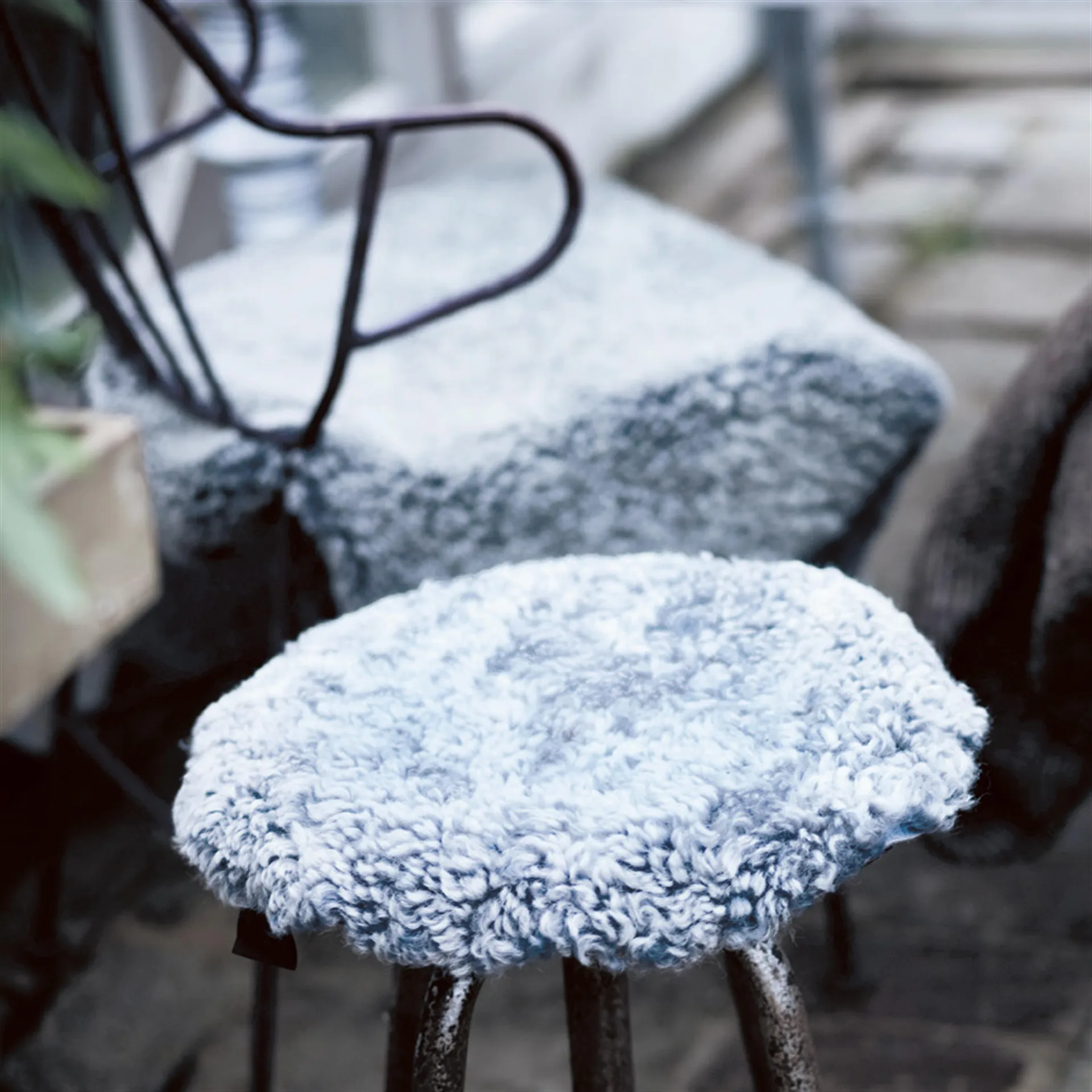 Shepherd zitkussen Ida 38 cm., grafiet-grijs Shepherd of Sweden