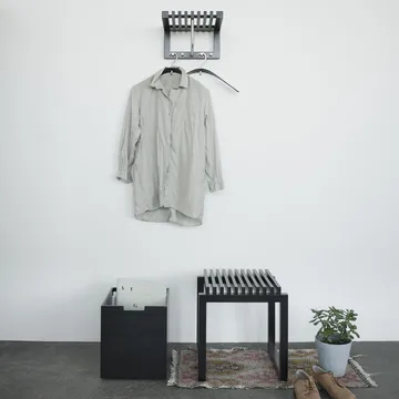 Cutter kruk - zwart geschilderd eikenhout - Skagerak